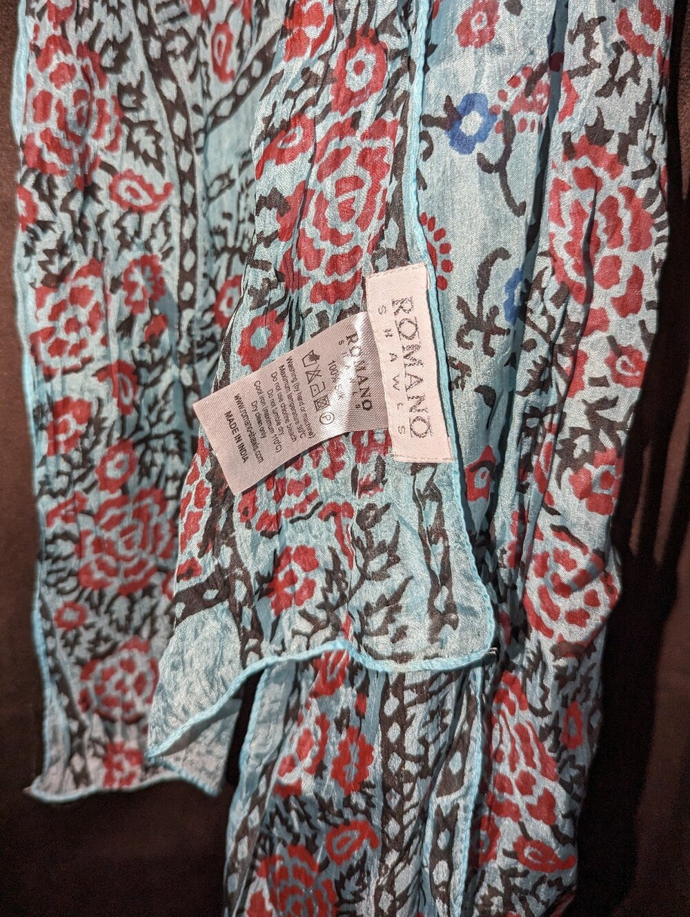 Romano Shawls 100% Silk Vintage